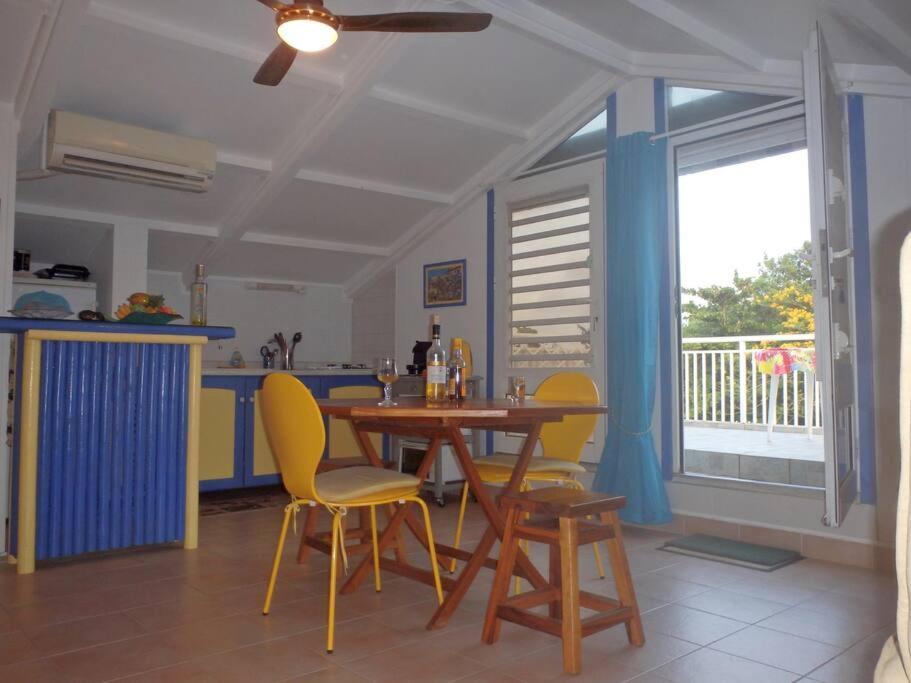 Charmant Et Spacieux Studio A 50M De La Plage Le Diamant Exterior foto