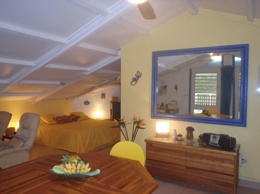 Charmant Et Spacieux Studio A 50M De La Plage Le Diamant Exterior foto