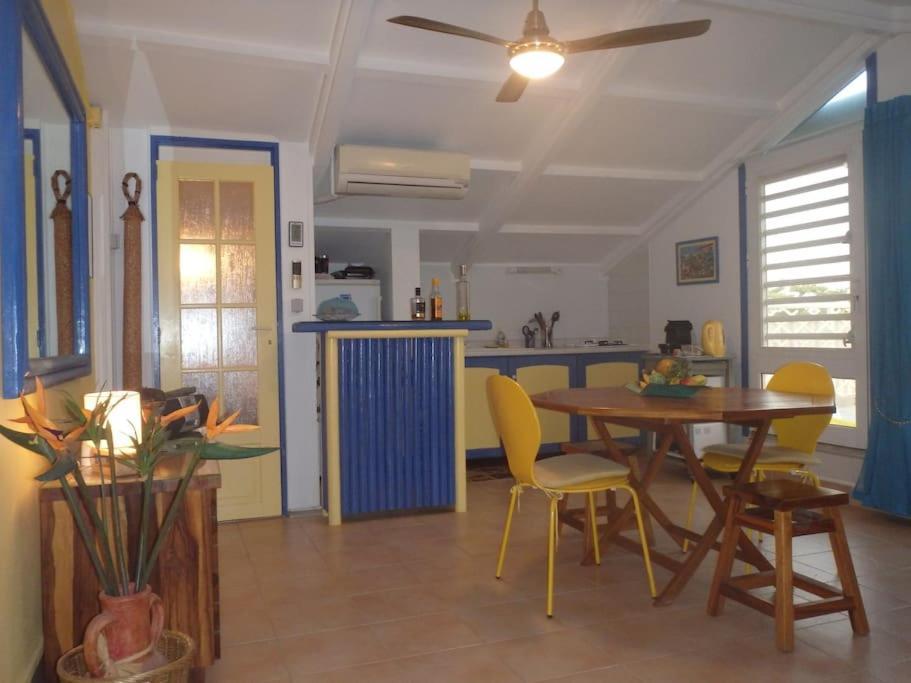 Charmant Et Spacieux Studio A 50M De La Plage Le Diamant Exterior foto